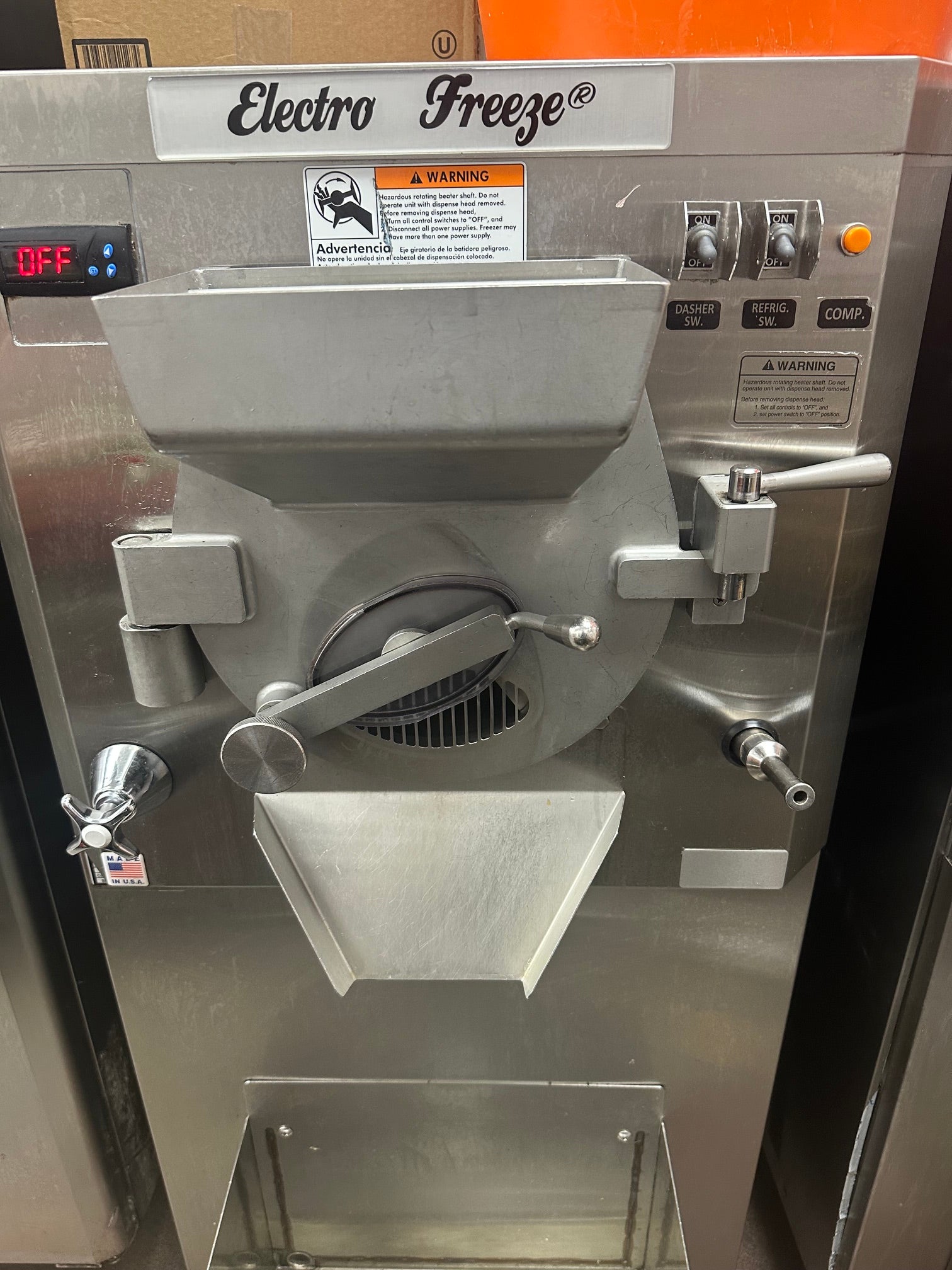 2021 Electro Freeze b12e-132j – Water Cooled – 3-Phase  E3D1217