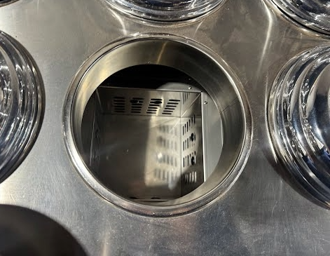 2019 CIAM BPGL8P65H75 12 pan pozzetti  gelato case 1ph