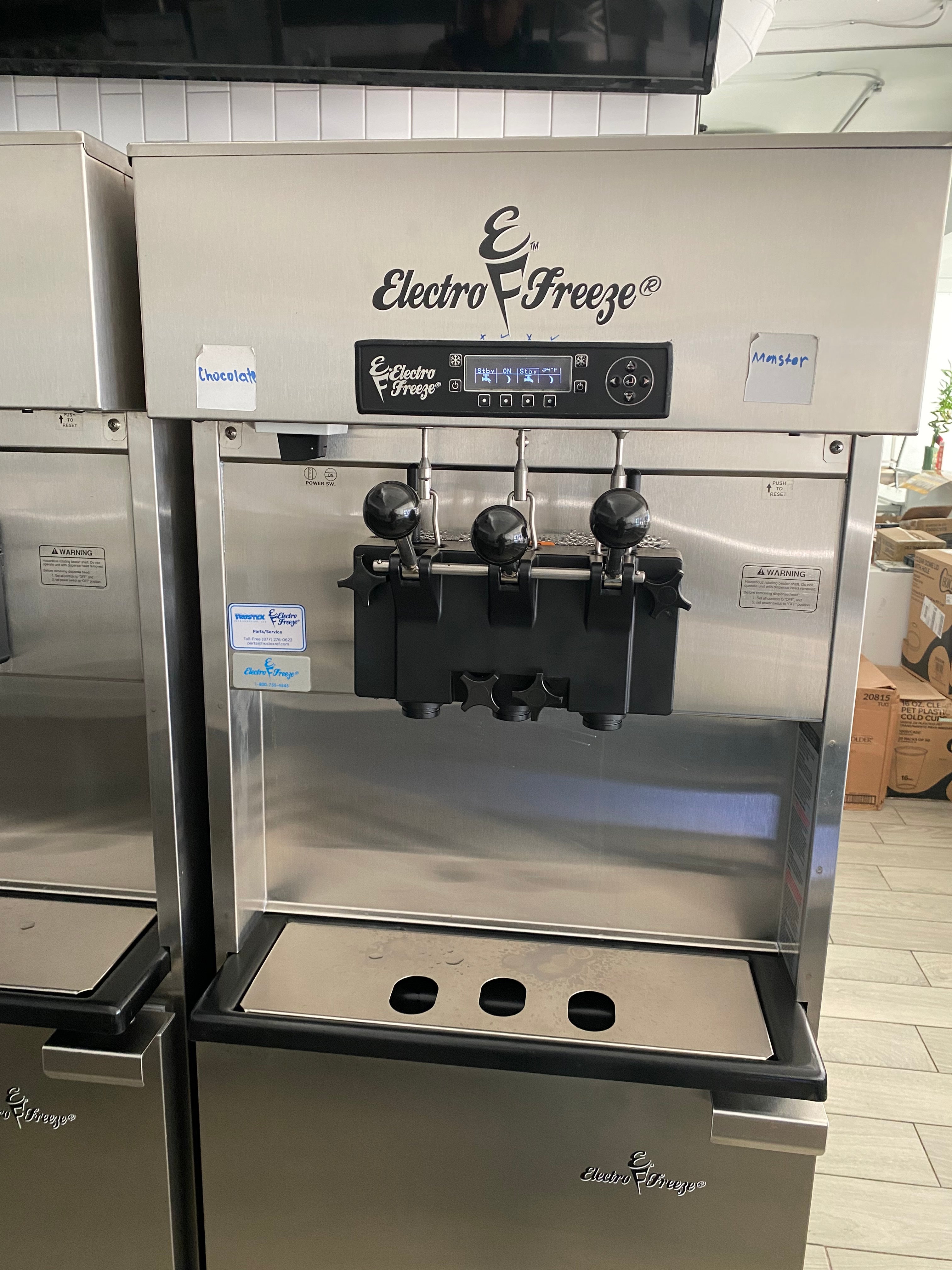 electro freeze ice cream machine price