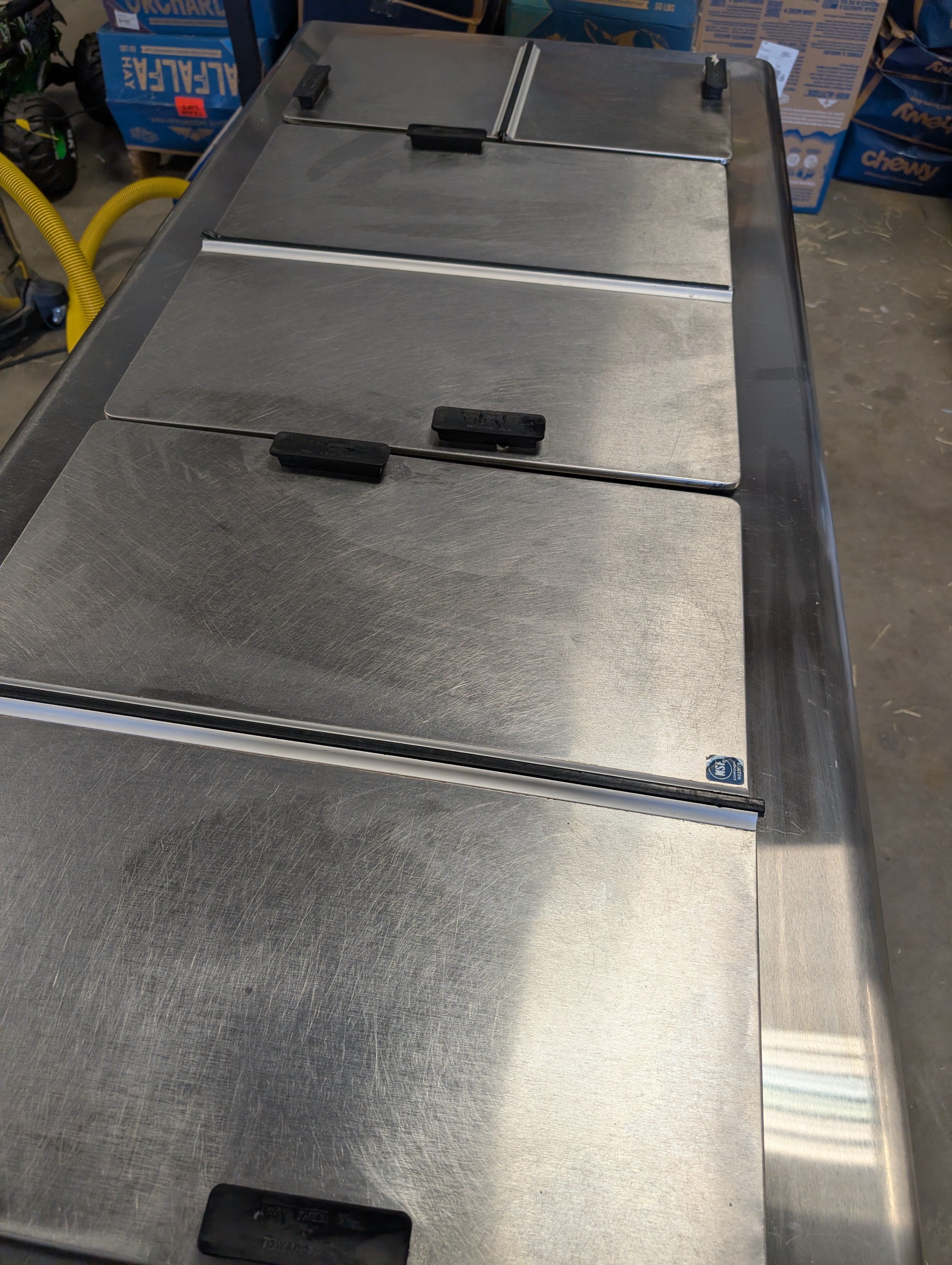 Used 2018 Nelson BD10 Dipping Cabinet Flip Lids