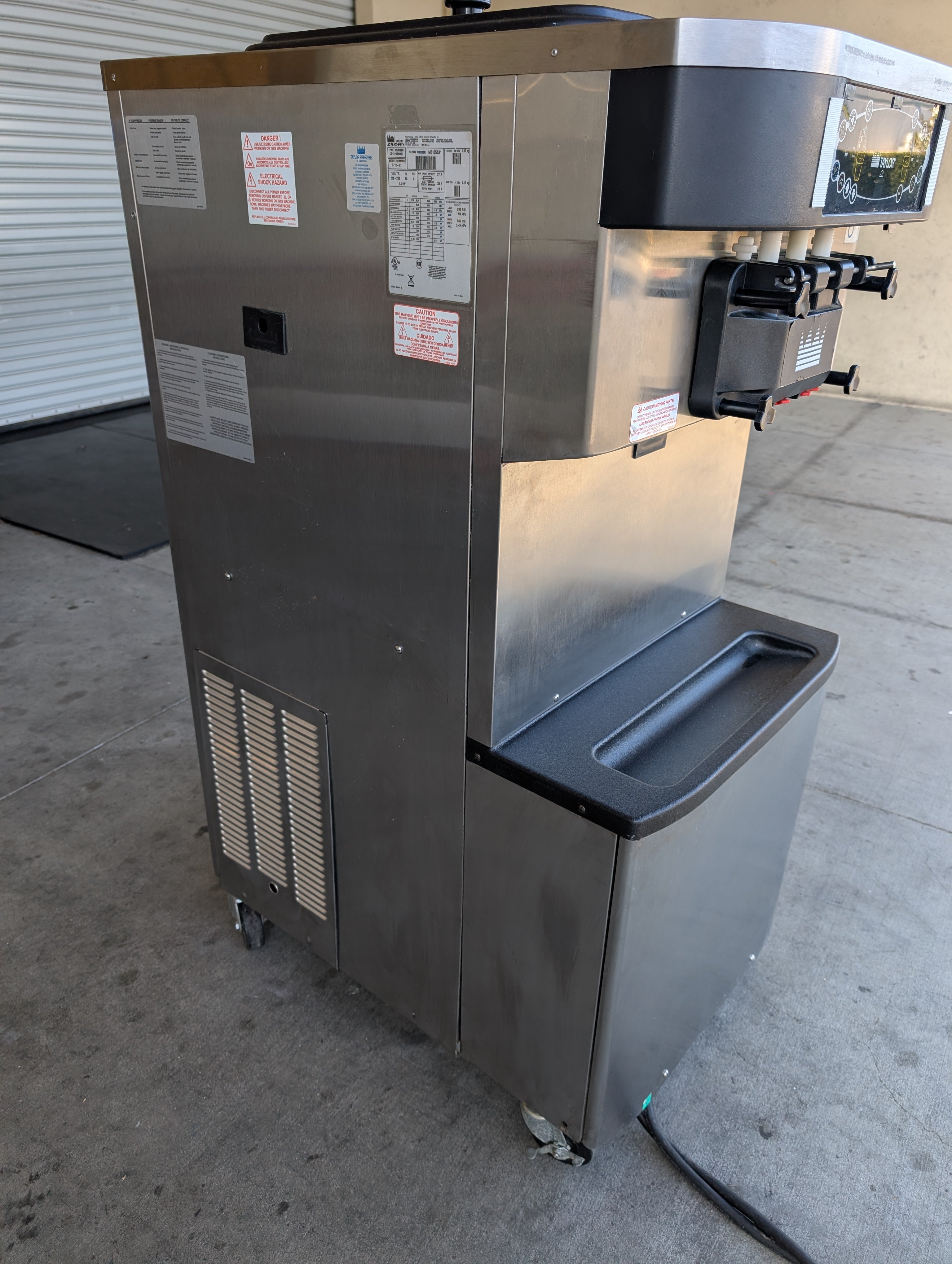 2015 Taylor C712-27 1ph air cooled Pump Machine