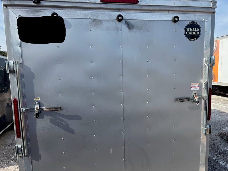 2021 Wells Cargo 7'x 12' Custom Ice Cream Trailer