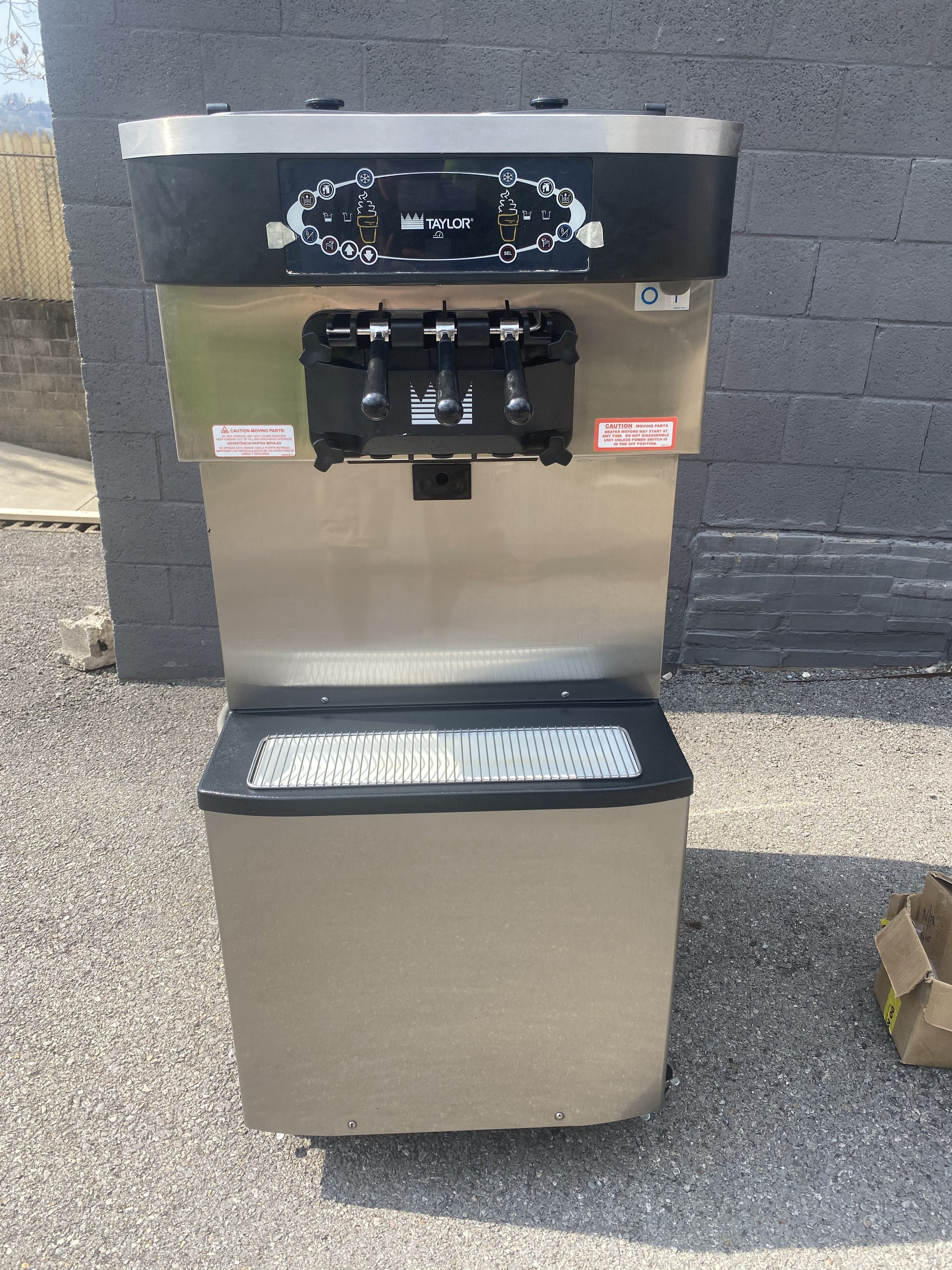 water cooled soft serve machine