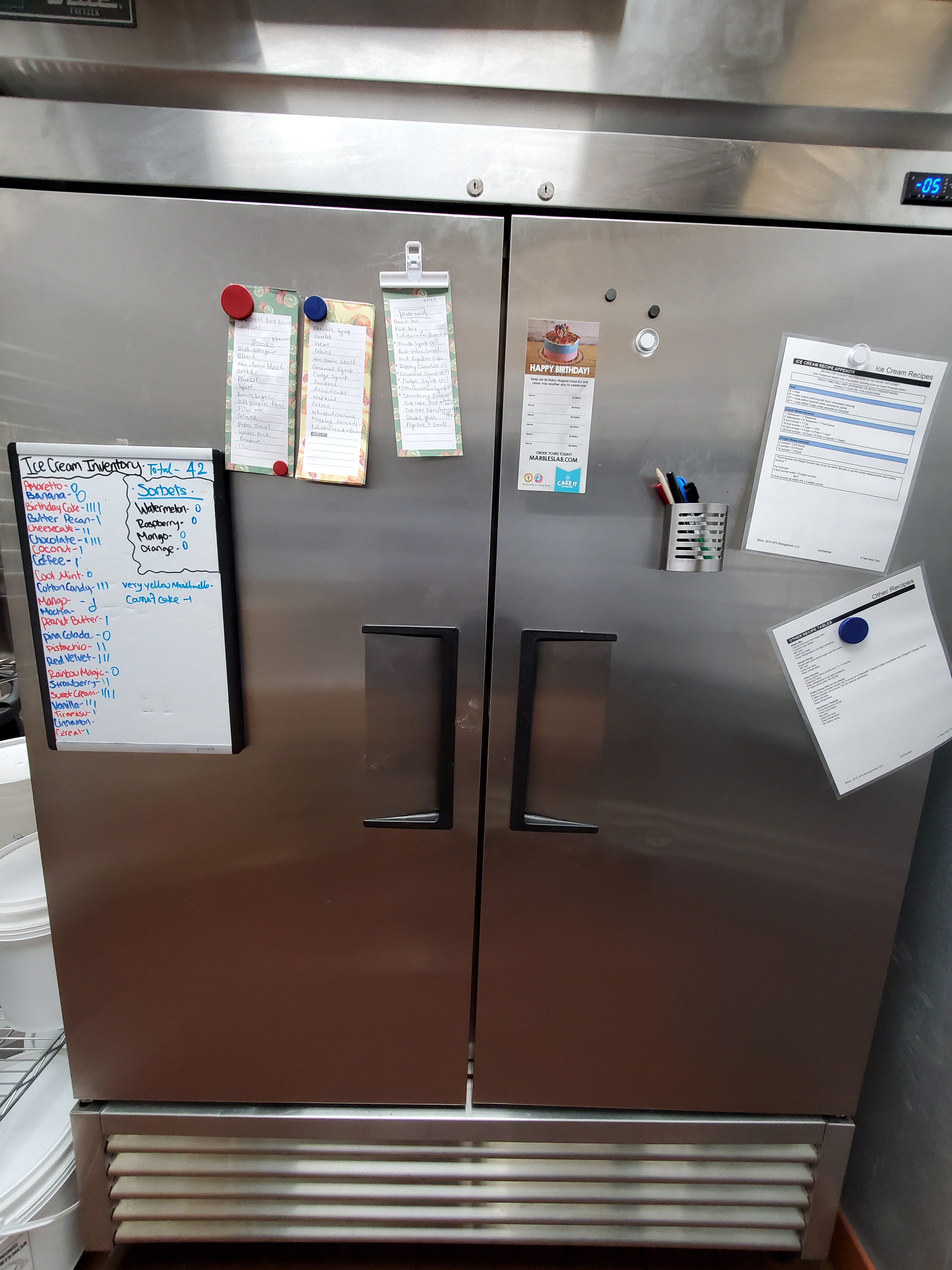 2020 Full Marble Slab Great American Cookie Store w/ Warranty