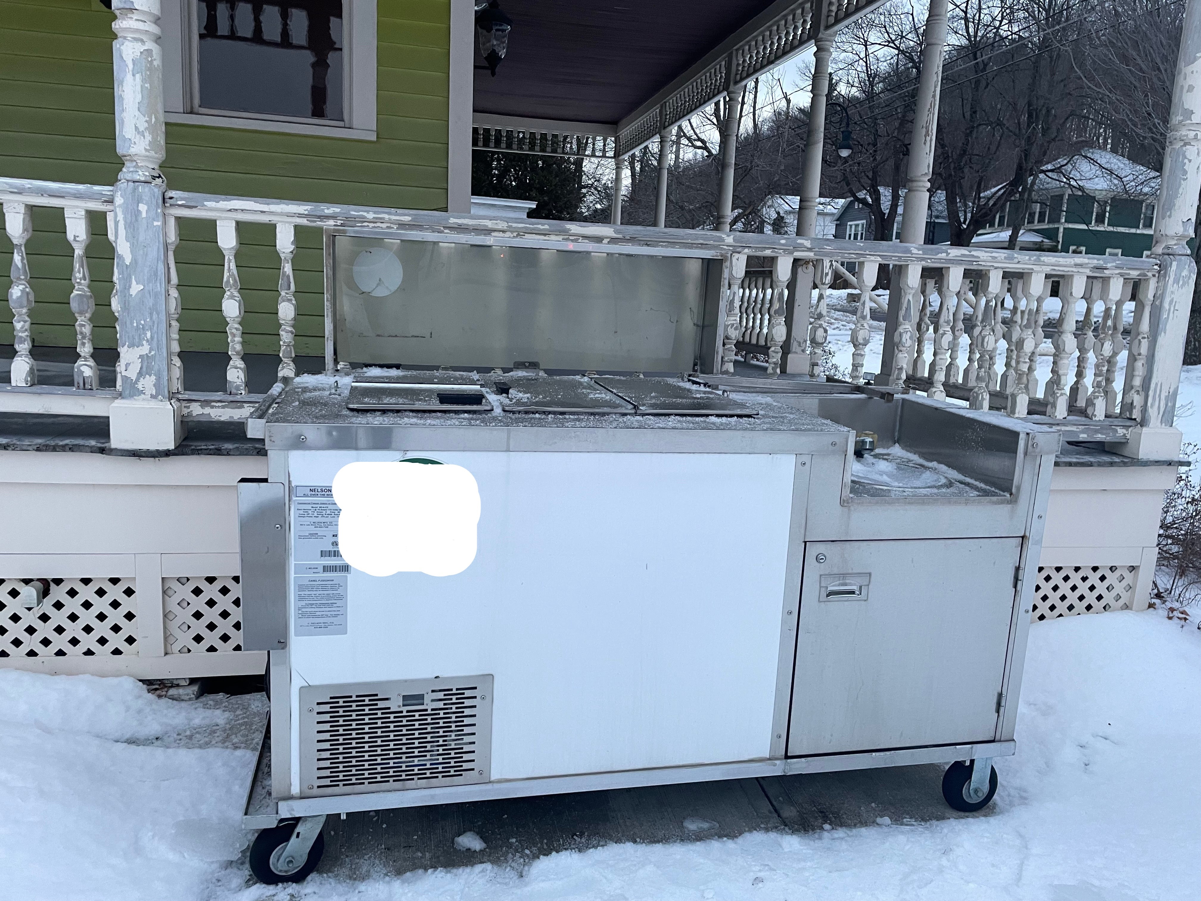 Emery Thompson - Nelson Cart - Nelson Dip Case - Irinox Blast Chiller