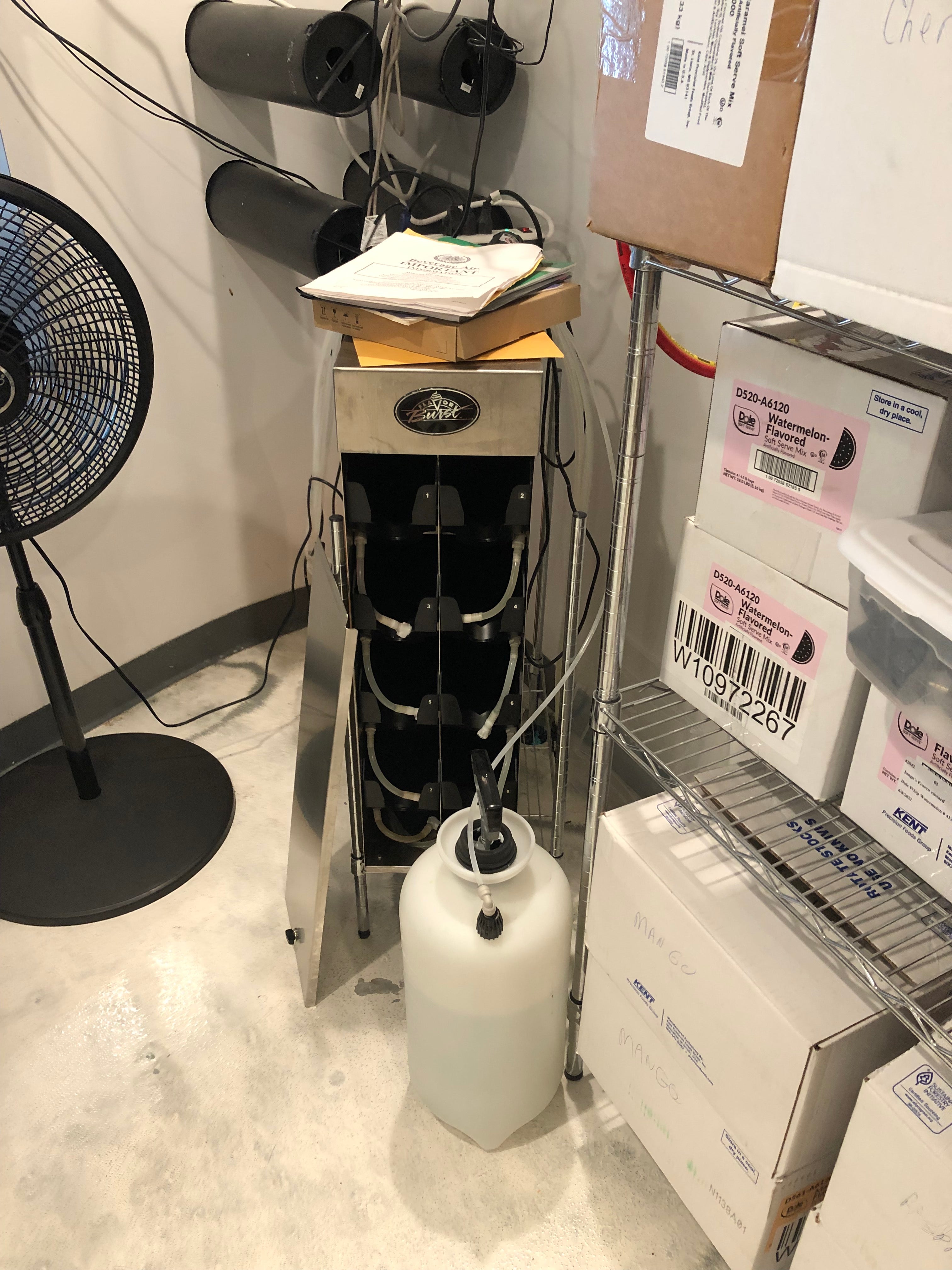 flavor burst ice cream machine cost