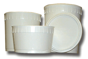 Ropak 1.5 gallon tubs