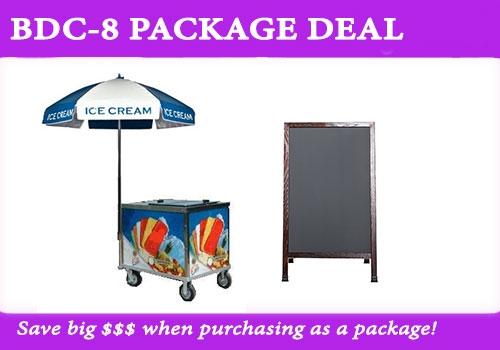 BDC-8 Package Deal with Umbrella & Chalkboard
