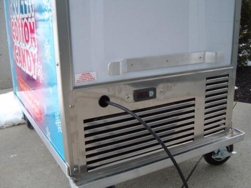 BDC6-NCP Ice Cream Push Cart with Refrigeration