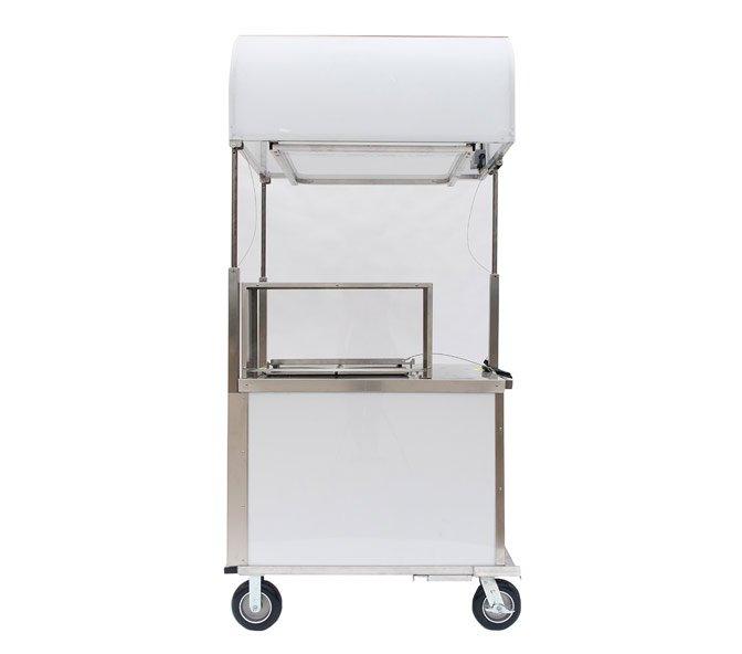 BDC8 Cold Plate Push Cart With Canopy