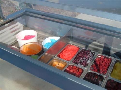 Gelato Pan Racking for Nelson 4 Dipping Cabinet- Dipping Cabinet -TurnKeyParlor.com