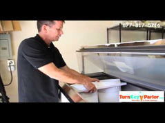 Nelson 8 Can Visual Dipping Freezers Cabinet