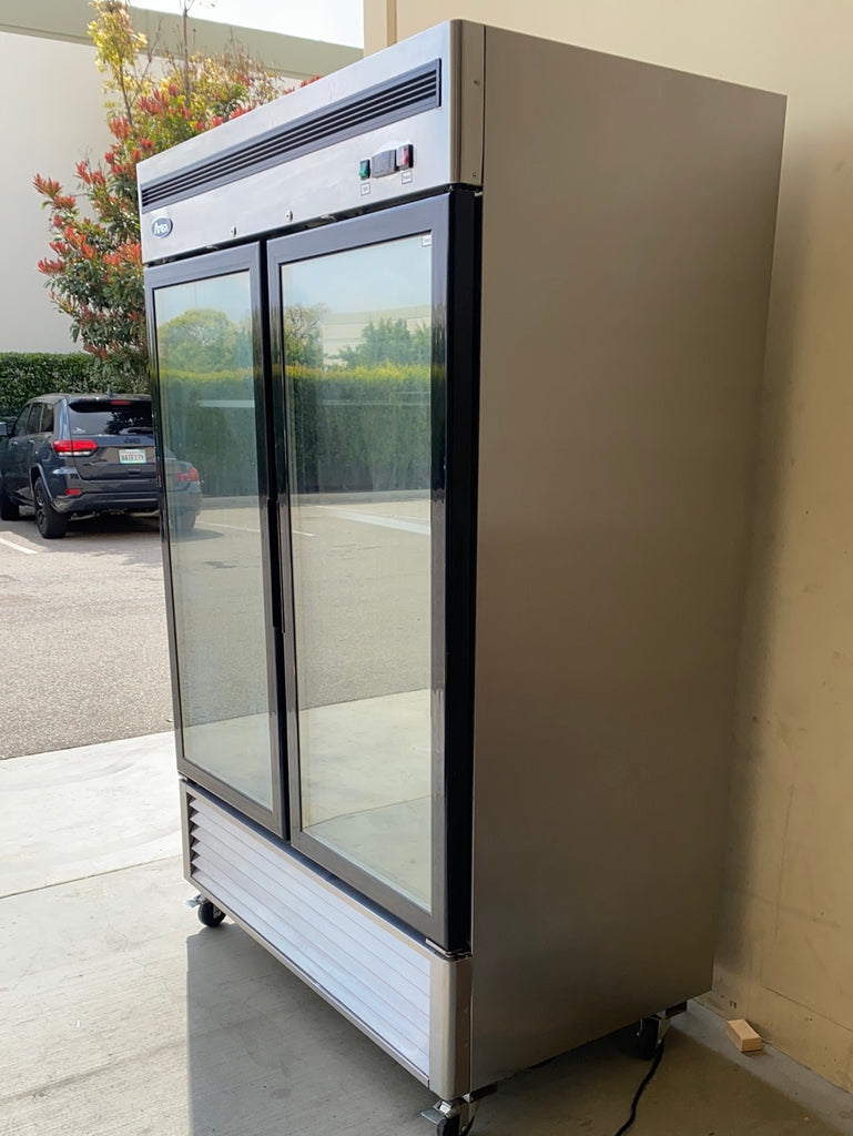2015 Glass Front 2 Door Freezer MCF87