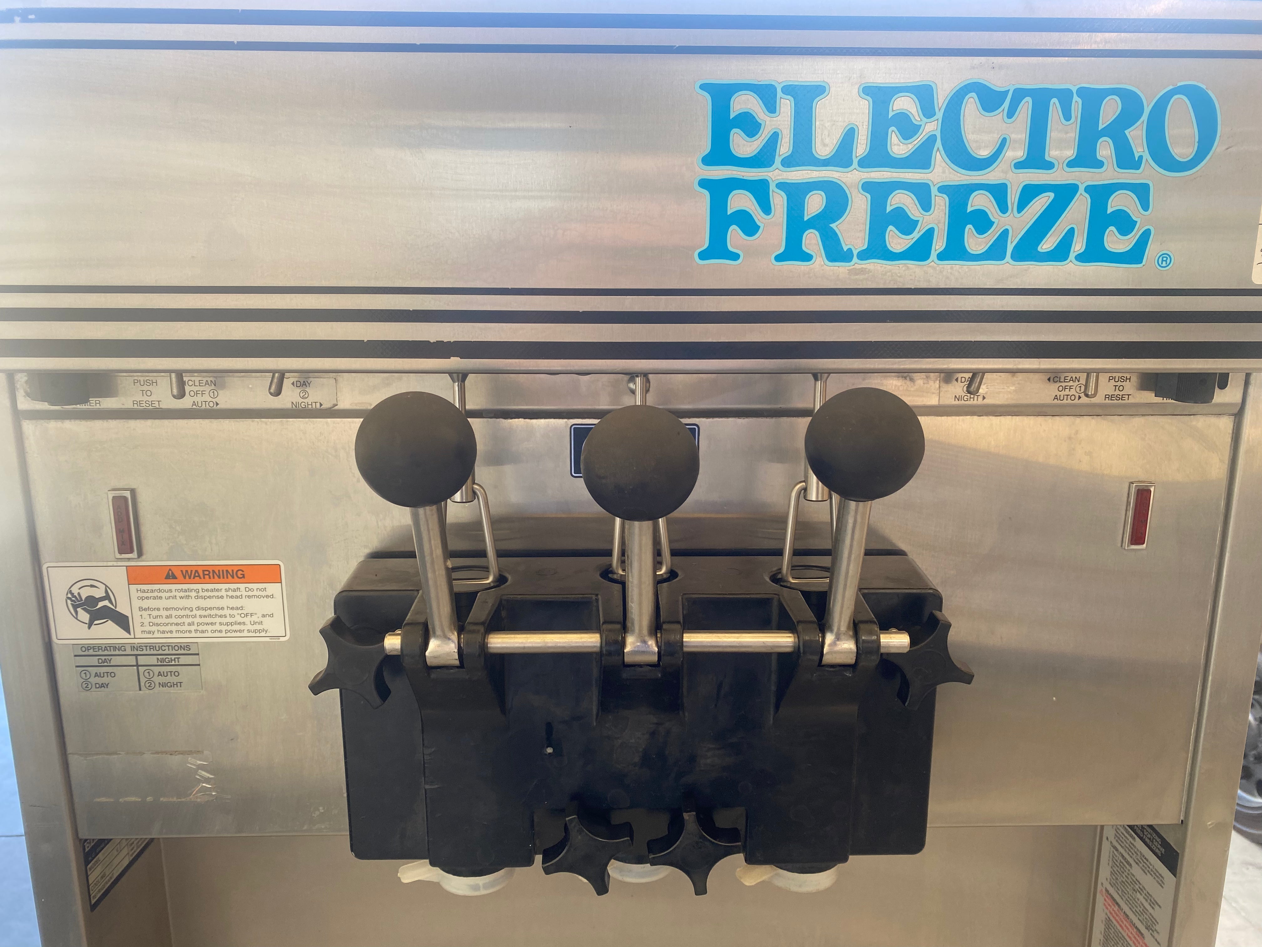 Electrofreeze 56TF-232 3 Phase Water Cooled Soft Serve Ice Cream Machine w/ Warranty