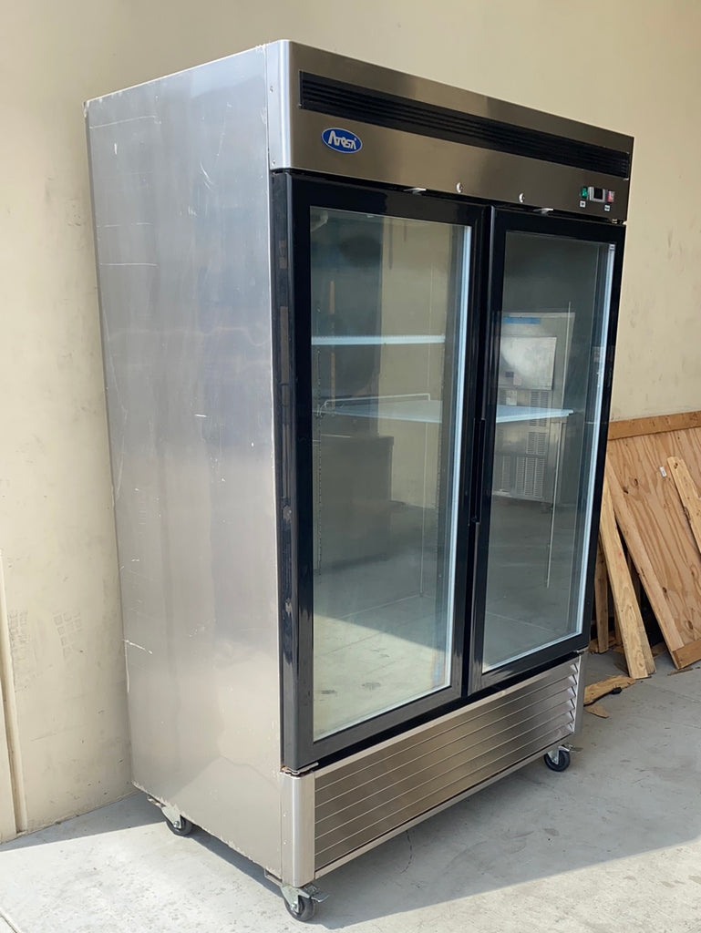 2015 Glass Front 2 Door Freezer MCF87