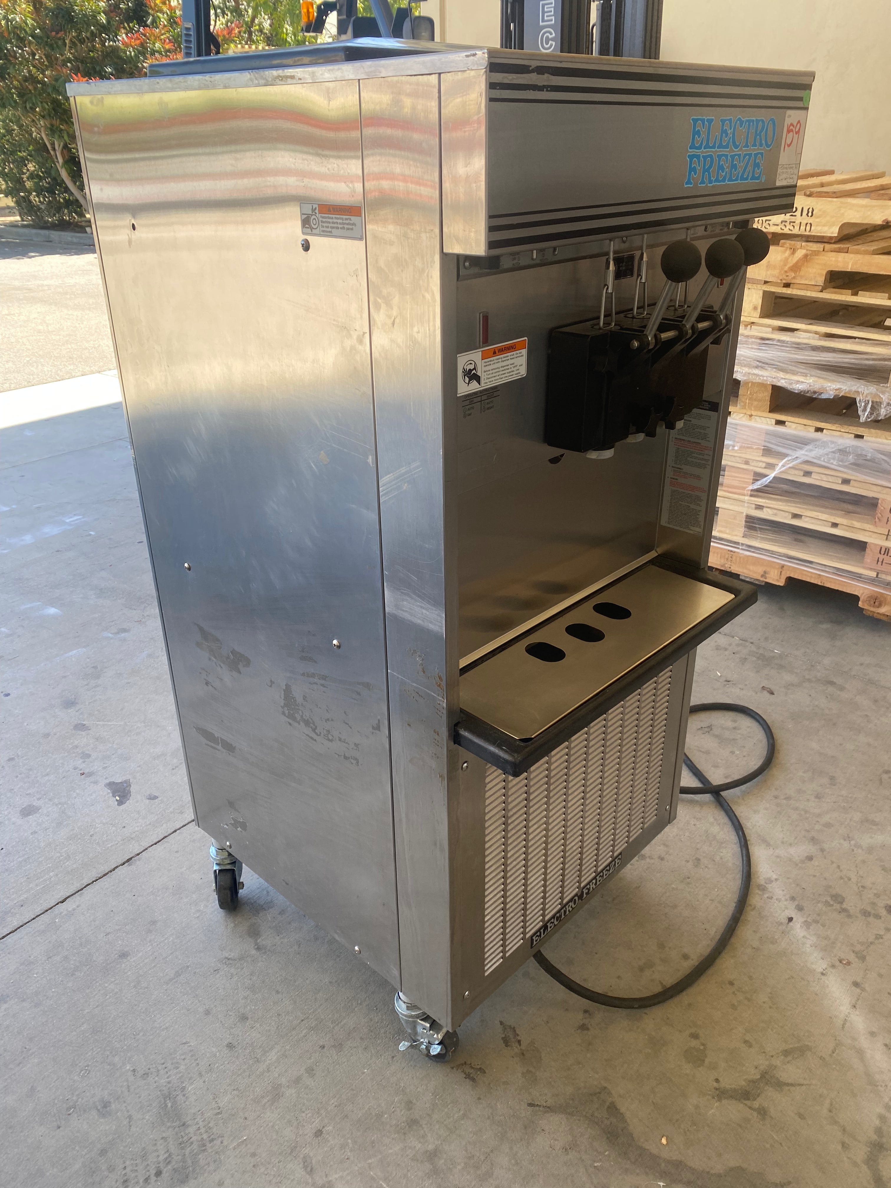 Electrofreeze 56TF-232 3 Phase Water Cooled Soft Serve Ice Cream Machine w/ Warranty