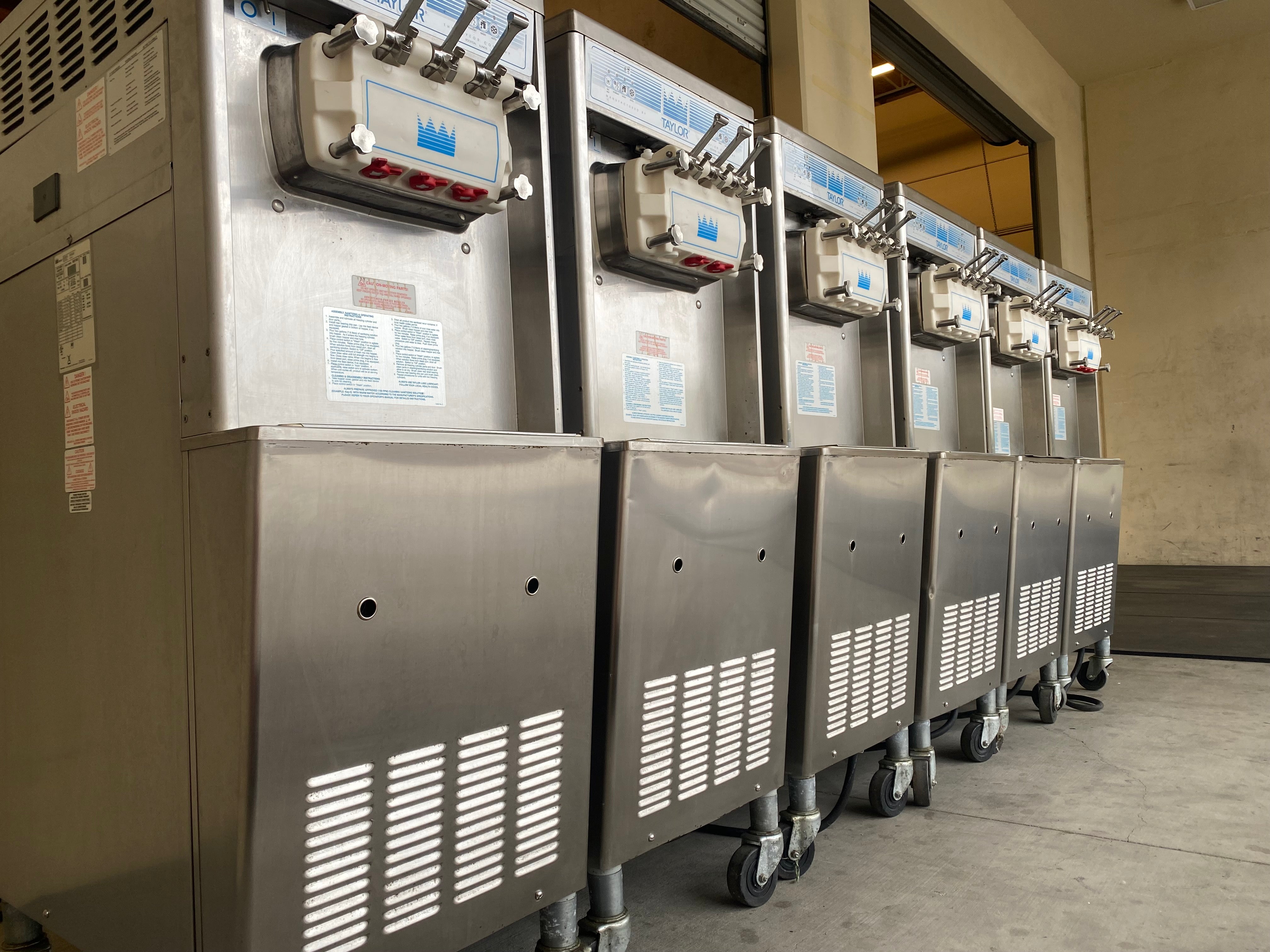 Full Froyo Store Package 6 Taylor Soft Serve Machines