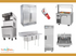 Full FROZEN YOGURT Store Package Deal with Five (5) USED Wellspring ISI-303 Soft Serve Machines