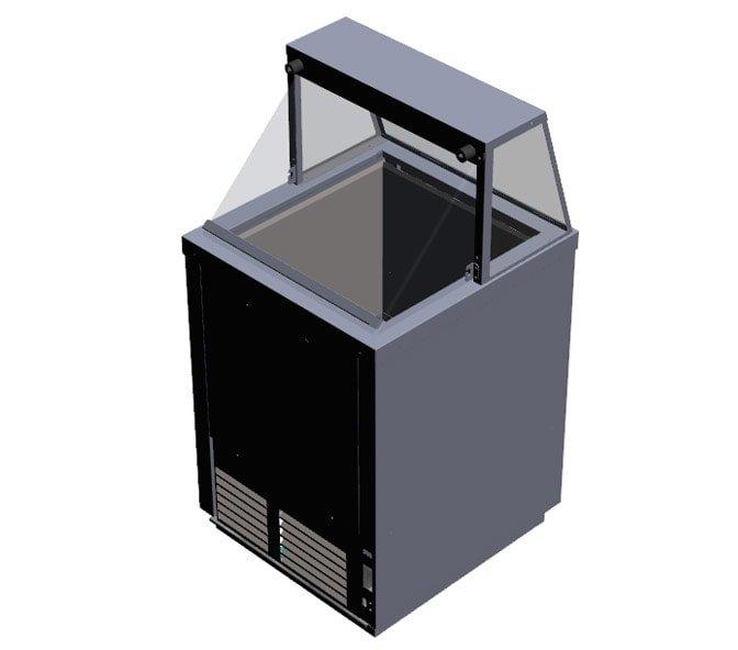 Nelson 4 Can Visual Dipping Cabinet 4DIP- Dipping Cabinet -TurnKeyParlor.com