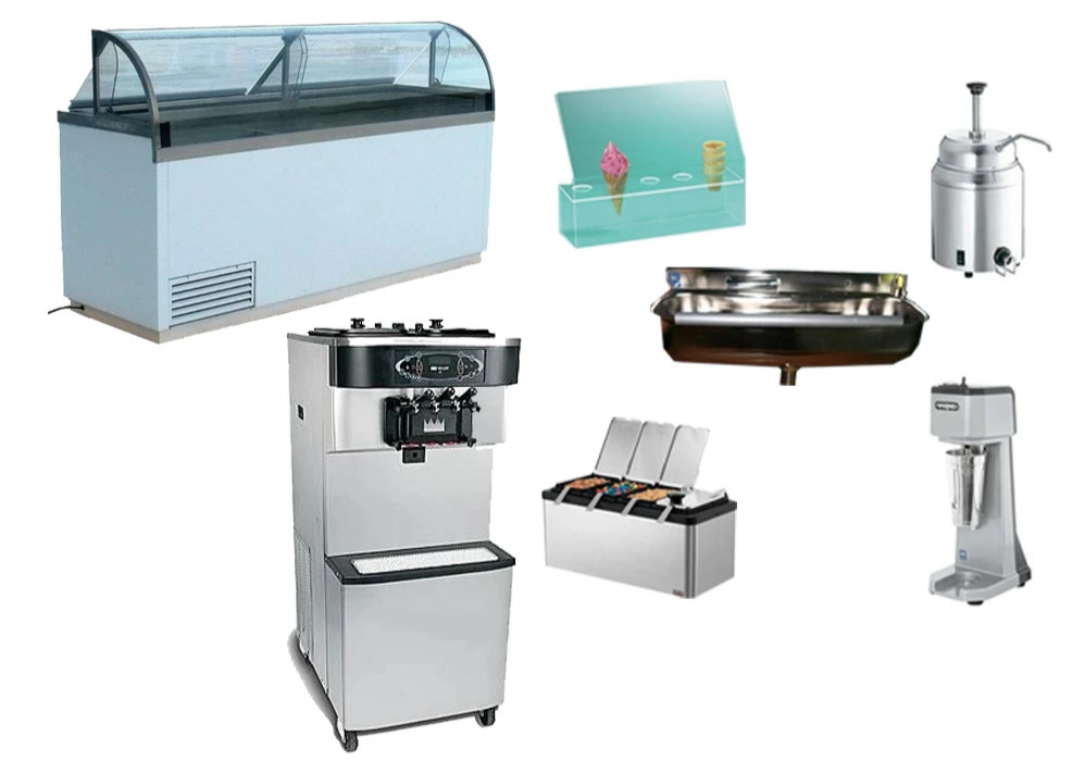 FULL Ice Cream Store Package - Nelson Freezers and Taylor Machines