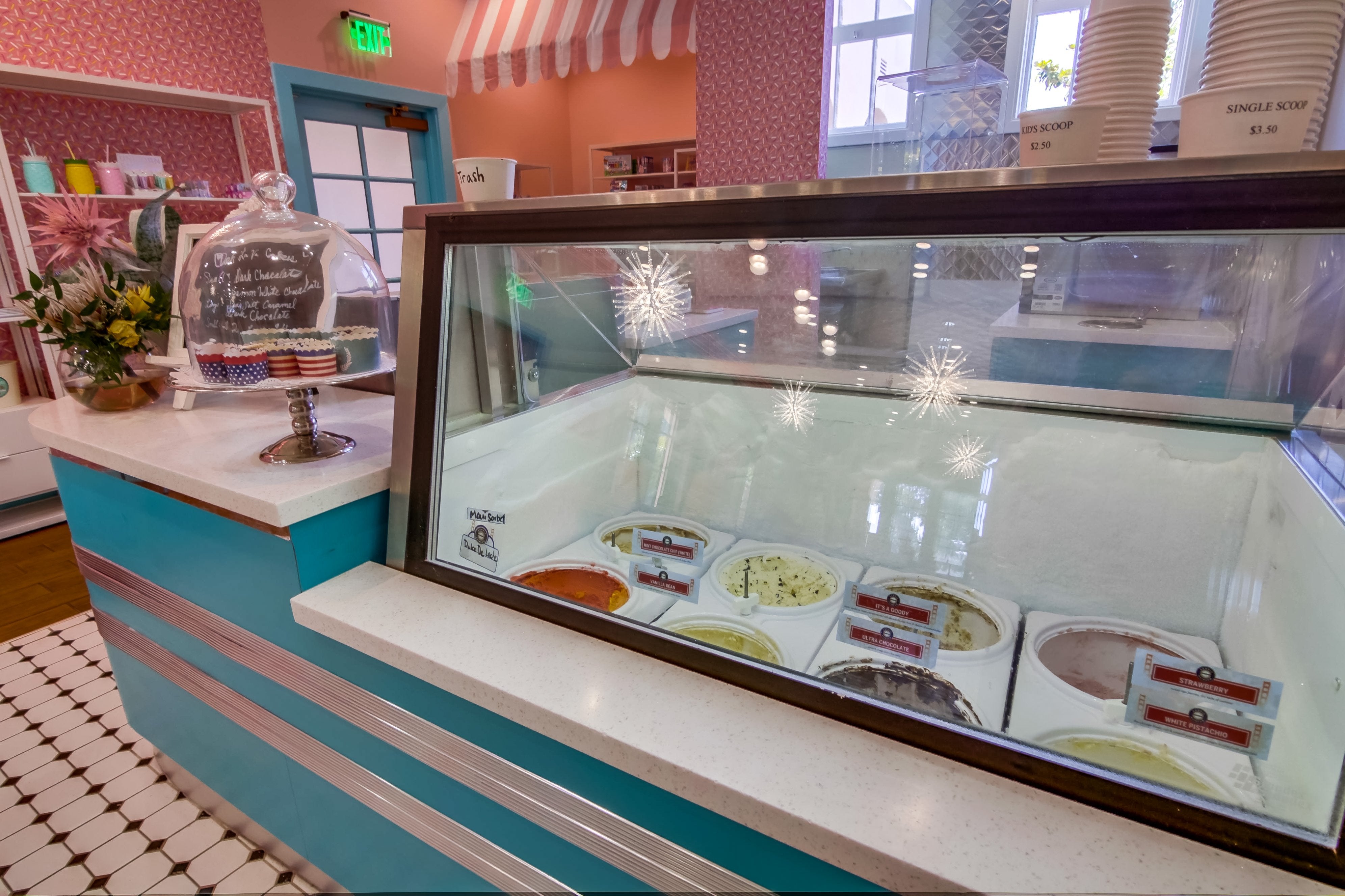 Retro Full Froyo and Ice Cream Store with 5 Stoelting Machines