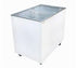 9.6 cubic foot commercial display glass top chest freezer