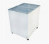 7.5 cubic foot commercial display glass top chest freezer