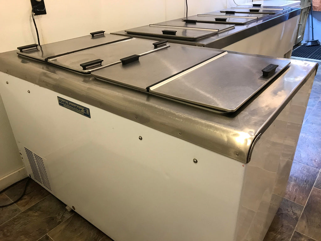 Assorted Dipping Cabinets and Ultra Cold Chest Freezer and Wadden Flavor System