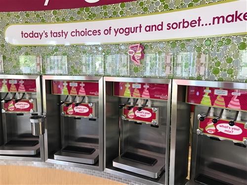 Used Frozen Yogurt Store Equipment Full Menchies 7 Machines