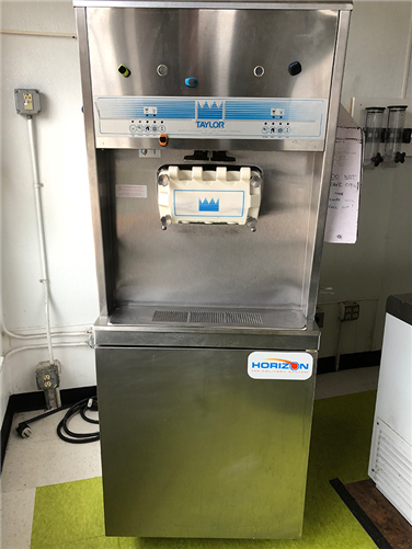 Used Taylor 8756 Pressurized Soft Serve Machine with Flavorburst- Frozen Yogurt & Soft Serve Machines -TurnKeyParlor.com