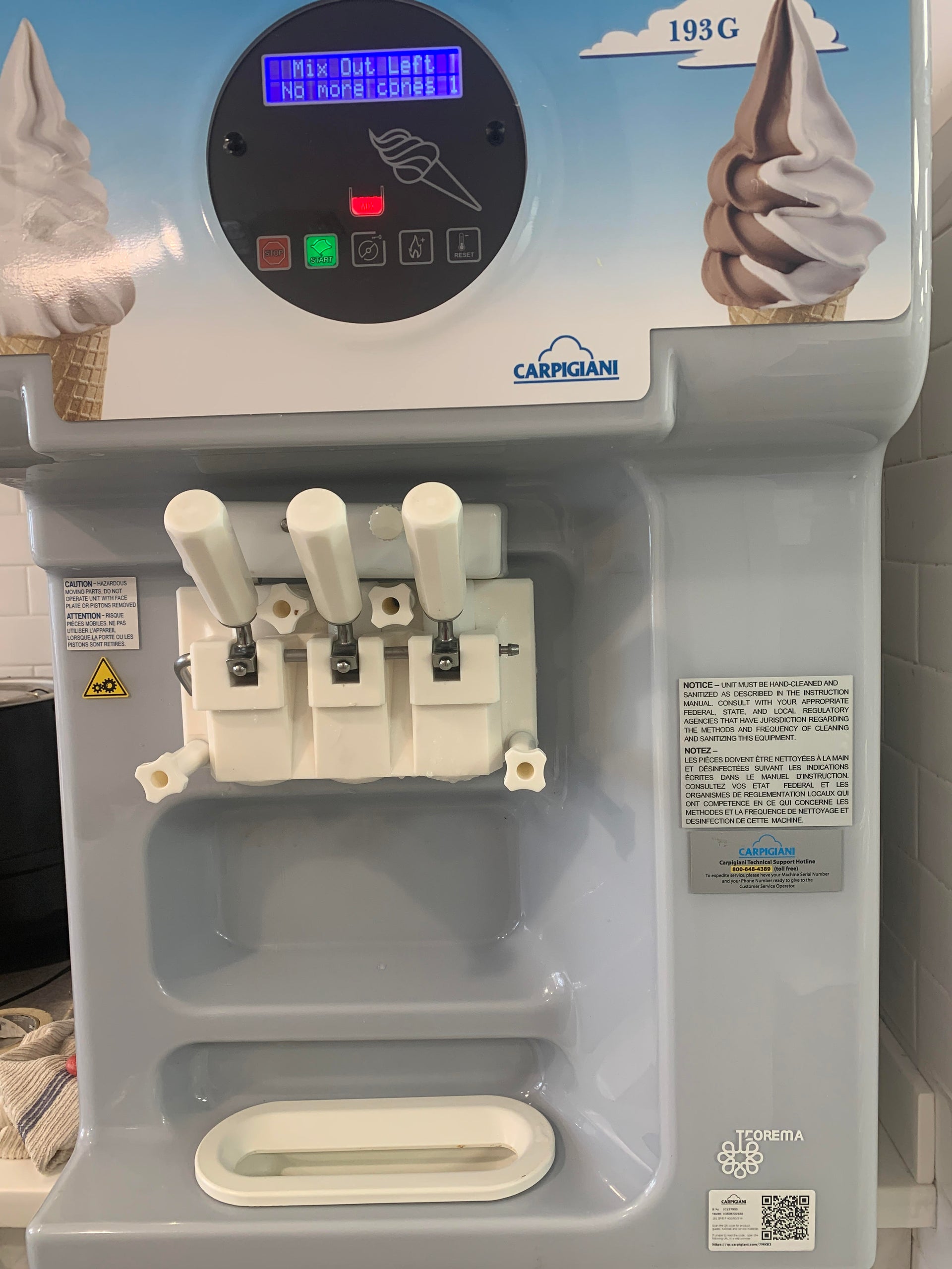 Carpigiani Soft Serve Carpigiani Price List 2017 Carpigiani 193G